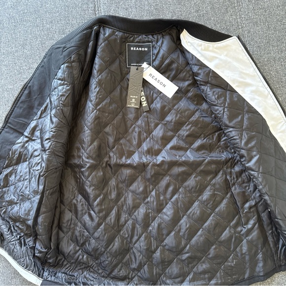 Reason Monochrome Bomber Jacket - Picture 5 of 9